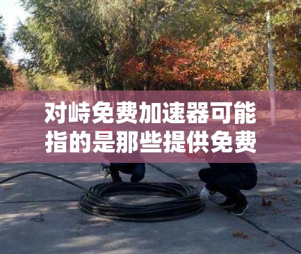 对峙免费加速器可能指的是那些提供免费或低费用的在线加速服务的工具。以下是一些常见类型及其特点