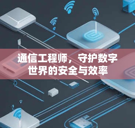 通信工程师，守护数字世界的安全与效率