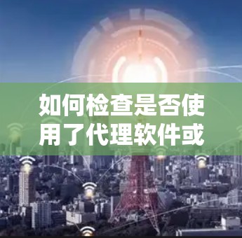 如何检查是否使用了代理软件或VPN