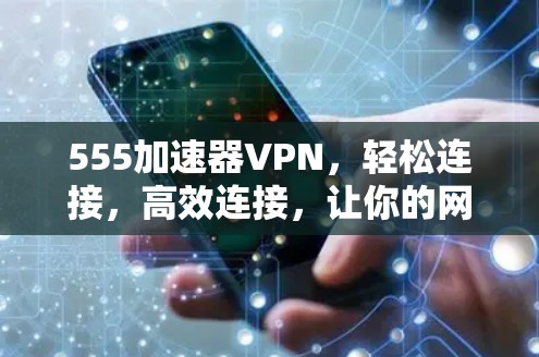 555加速器VPN，轻松连接，高效连接，让你的网络速度更快，更可靠