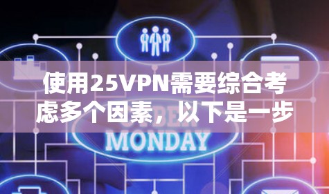 使用25VPN需要综合考虑多个因素，以下是一步步的指南，帮助你顺利使用该工具
