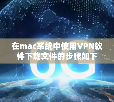 在mac系统中使用VPN软件下载文件的步骤如下