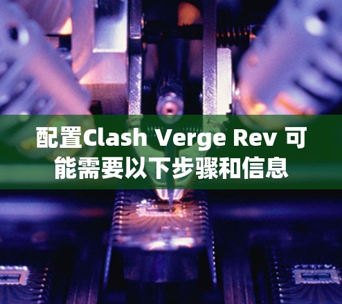 配置Clash Verge Rev 可能需要以下步骤和信息