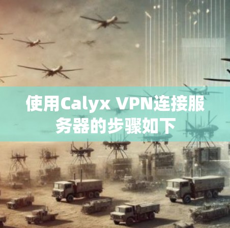 使用Calyx VPN连接服务器的步骤如下