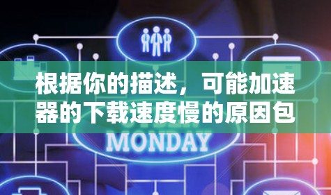 根据你的描述，可能加速器的下载速度慢的原因包括以下几点